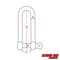 Extreme Max Extreme Max 3006.8207.4 BoatTector Stainless Steel Long D Shackle - 3/8", 4-Pack 3006.8207.4 - alternate 3